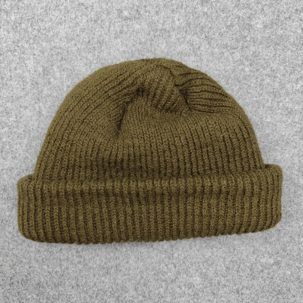 Filson Hat Beanie Ducks Unlimited One Size Boys Olive Wool Knit USA Outdoor